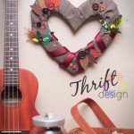 Thrift Design| Autmn Wreath| Recycled Plastic| 30 x 25cm| £20| Lucy Wray
