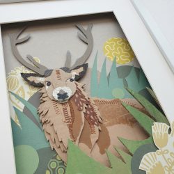 Stag, The Regal Stag - Medium Frame