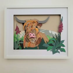 Highland Cow | Original 3D Art