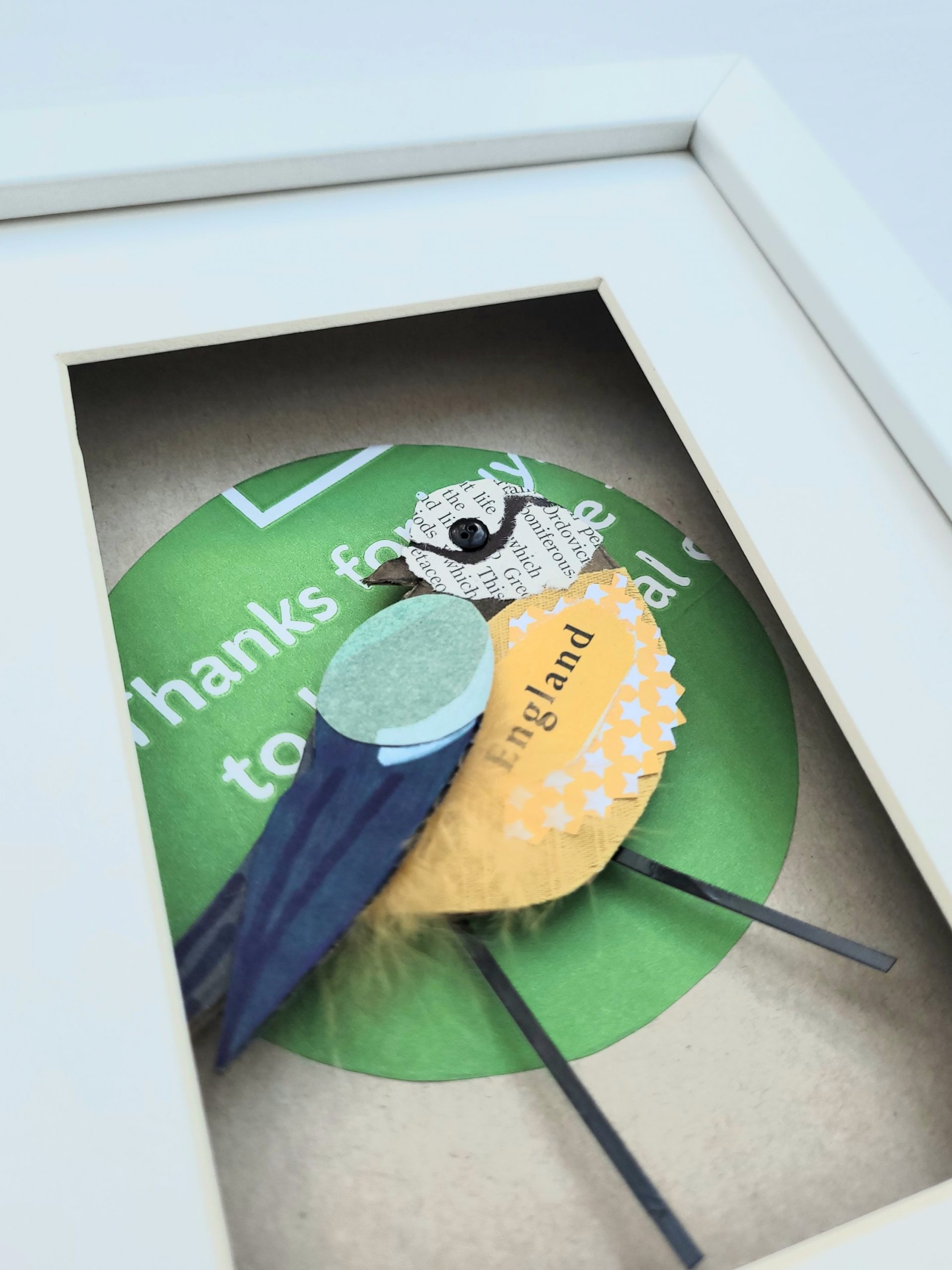 Blue Tit, Thank You | Original 3D Art - Image 2