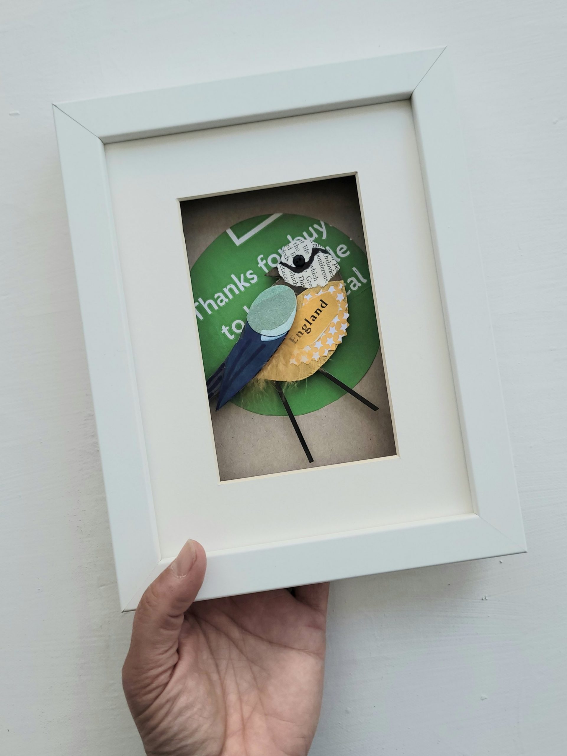 Blue Tit, Thank You | Original 3D Art