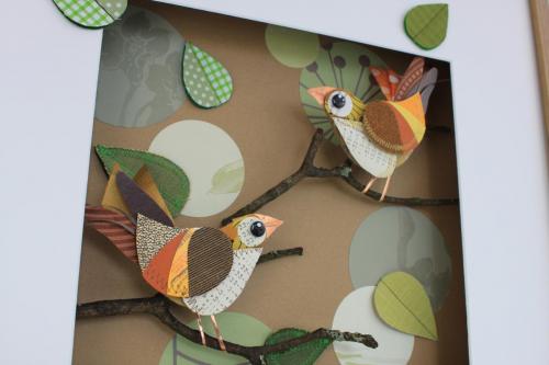 Twin BirdsAutumn Colours | Thrift Design | Lucy Wray